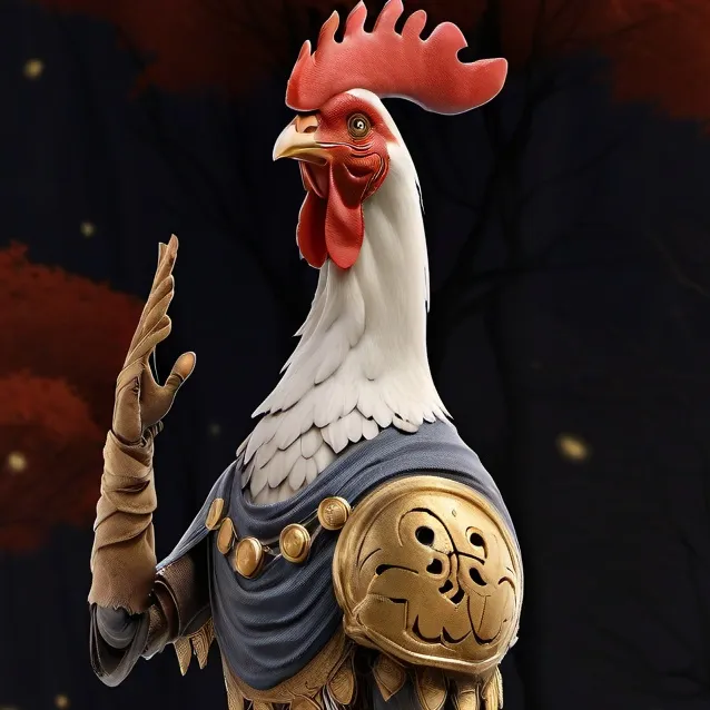 chat with ai character: chicken boo