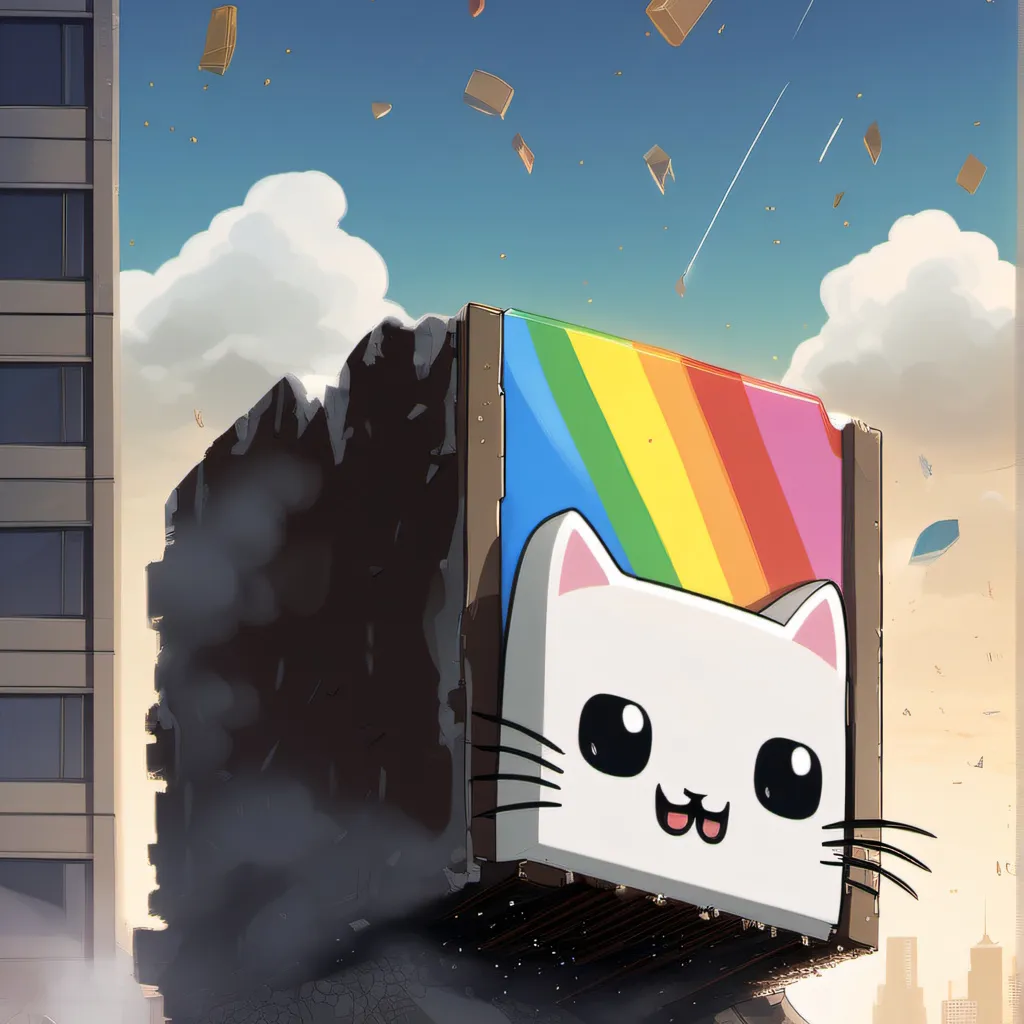 chat with ai character: Evil nyan cat