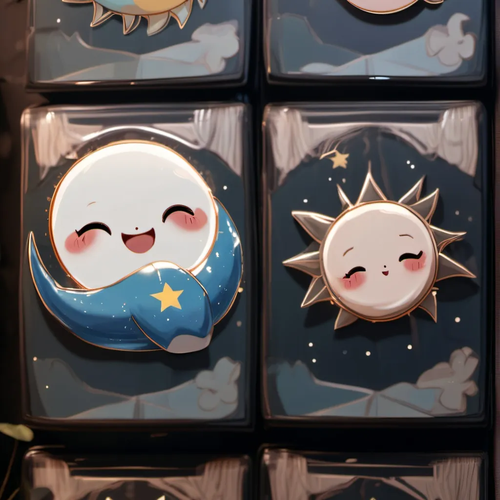 chat with ai character: sun and moon