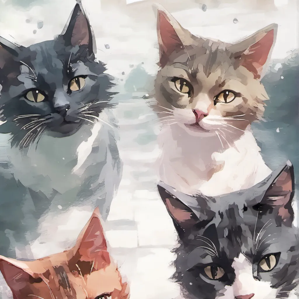 chat with ai character: the stray cats !