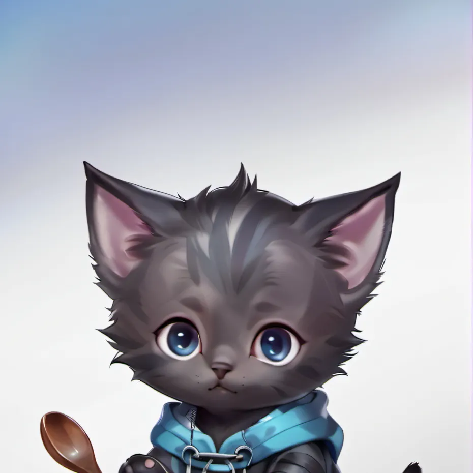 chat with ai character: Fry kitty