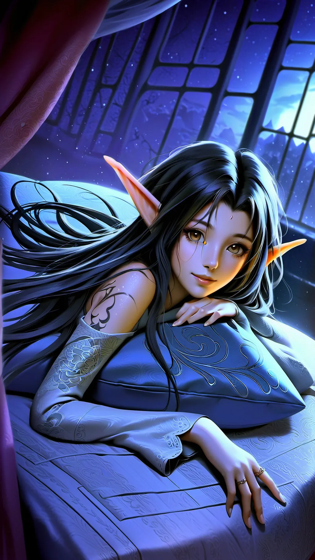 ai character: Astraia  background