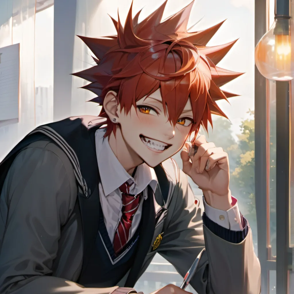 chat with ai character: Eijiro Kirishima 