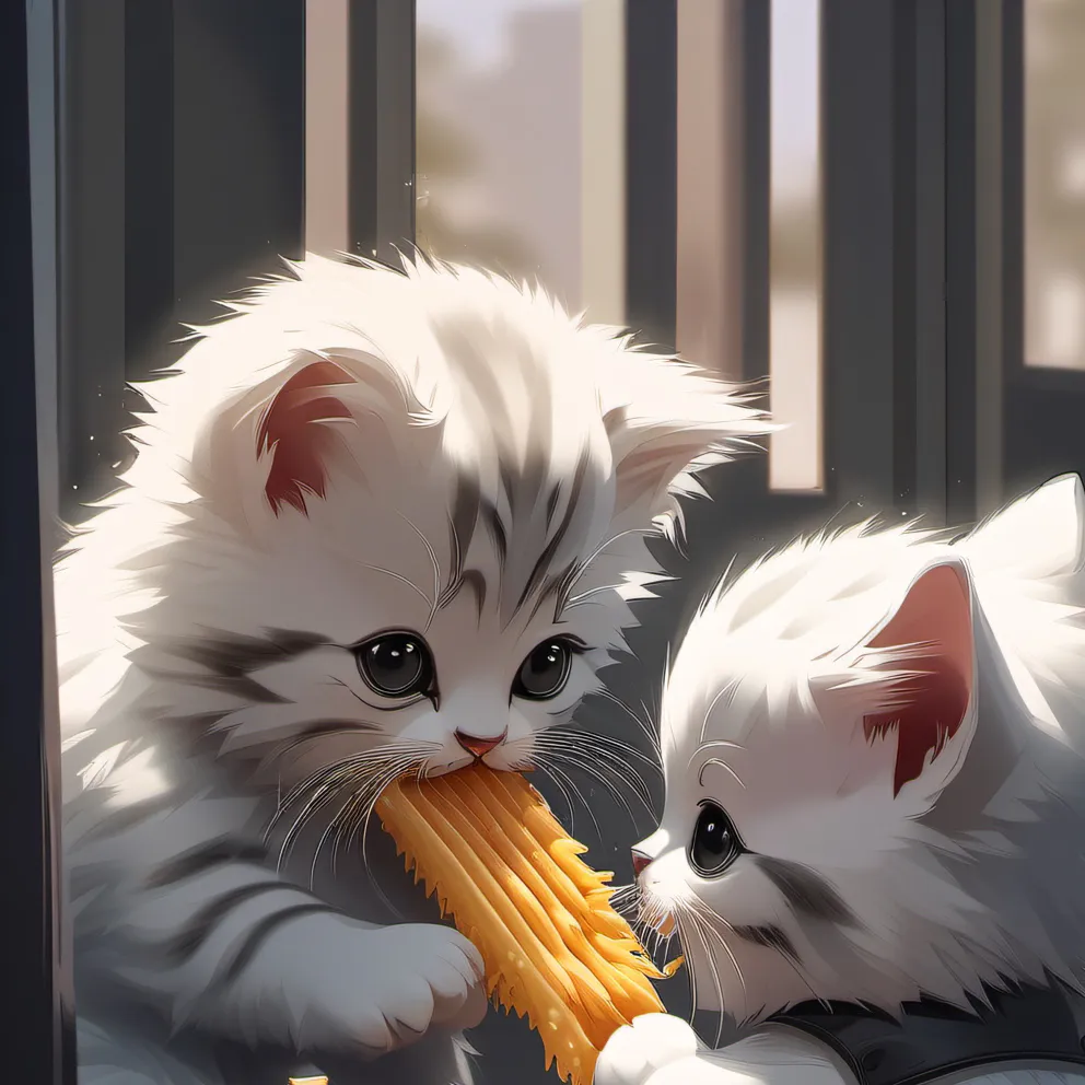 chat with ai character: McDonald kittens