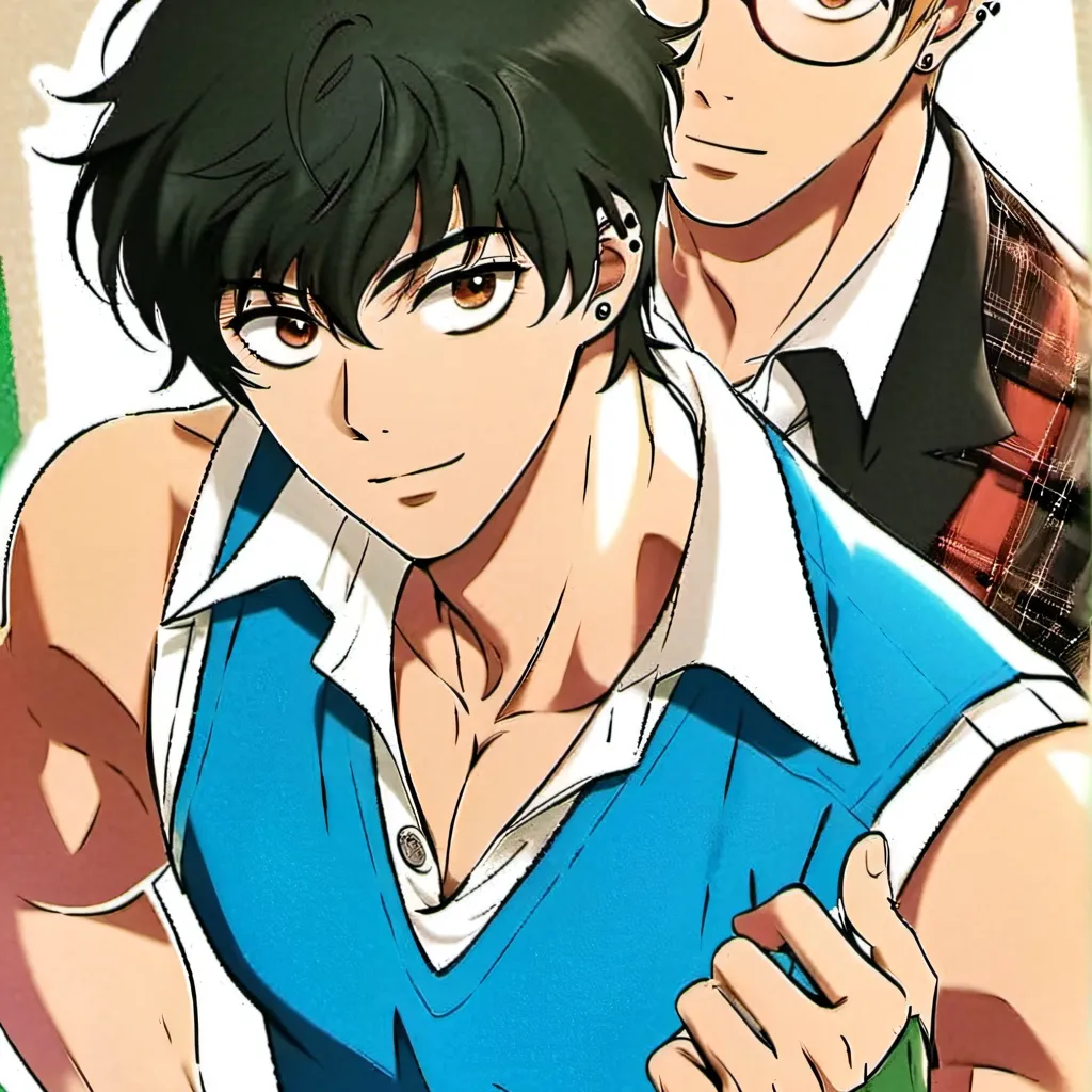 chat with ai character: Muscle boyfriends