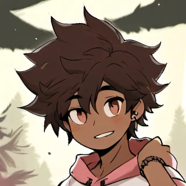 chat with ai character: (femboy) max