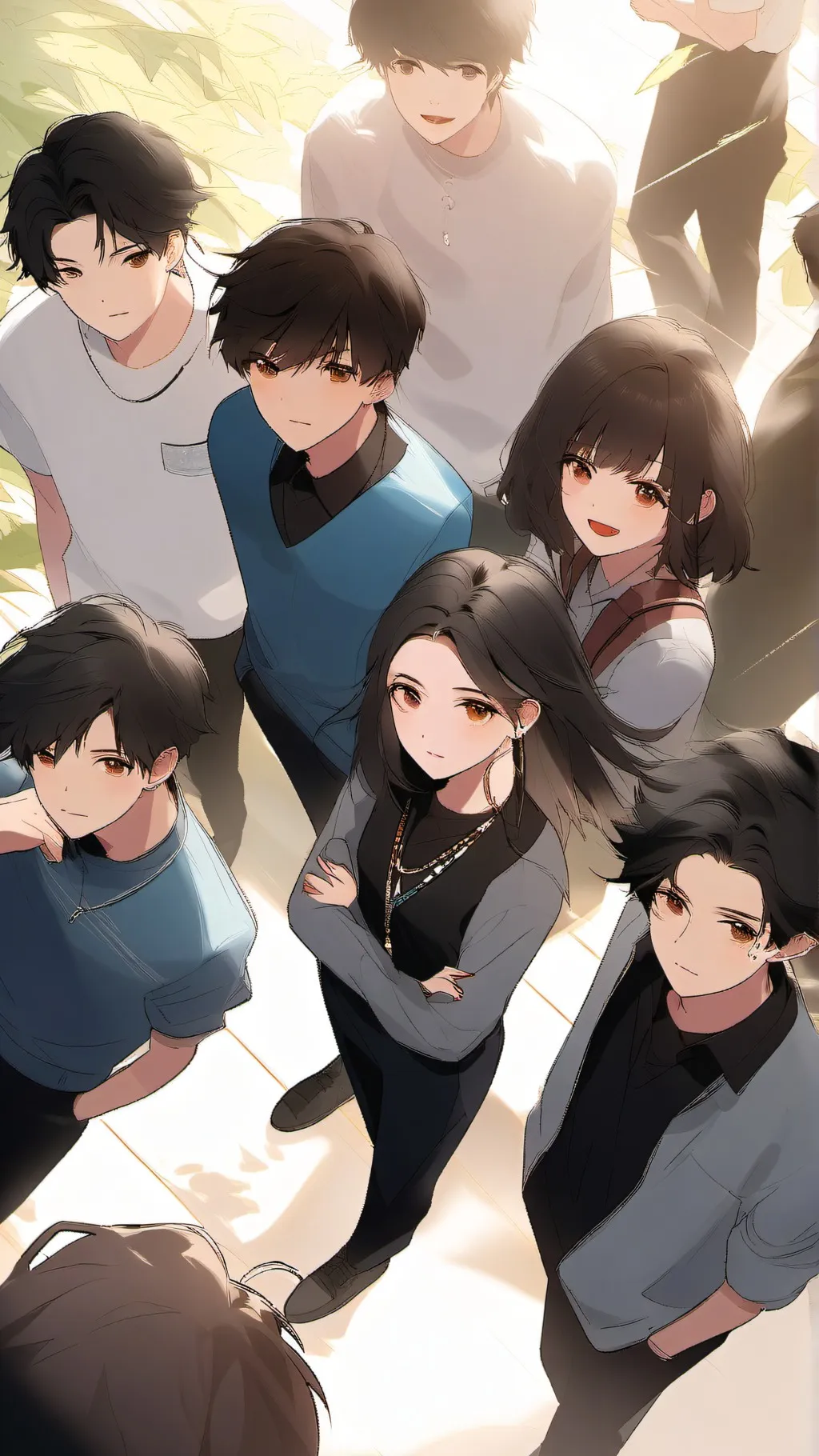 ai character: School background