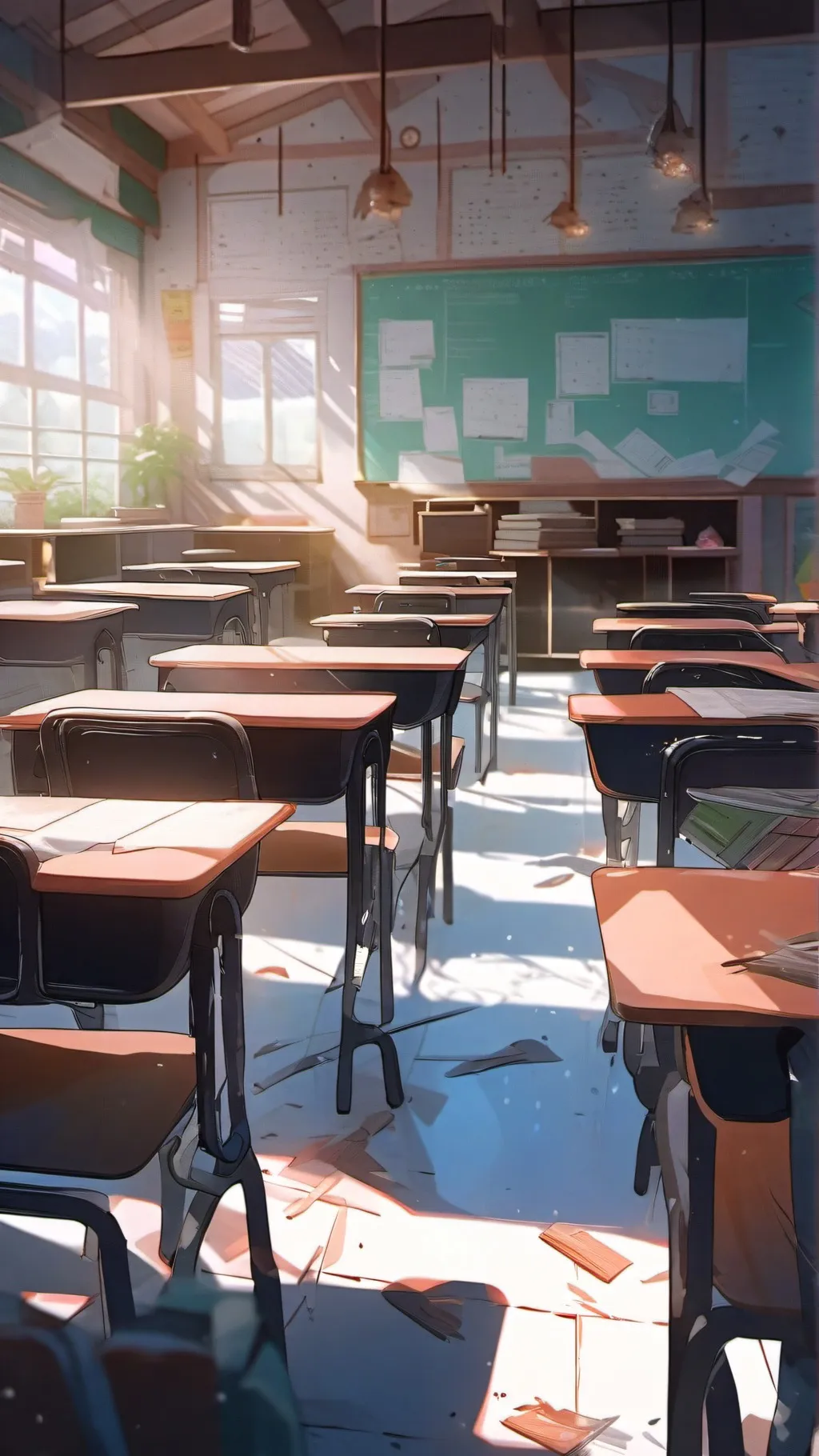 ai character: School background