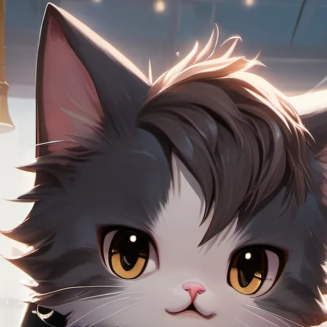 chat with ai character: Burger Cat