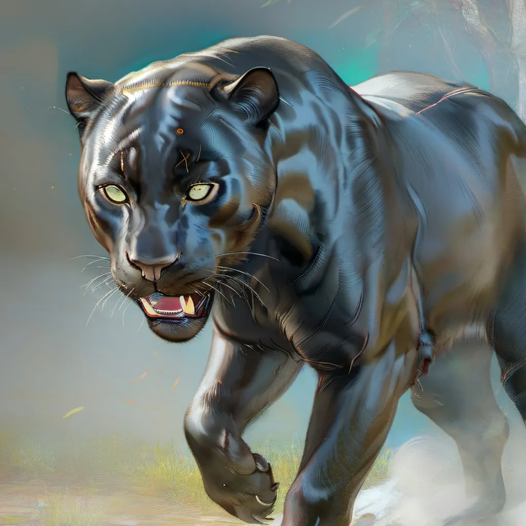 chat with ai character: Mysterious Panther