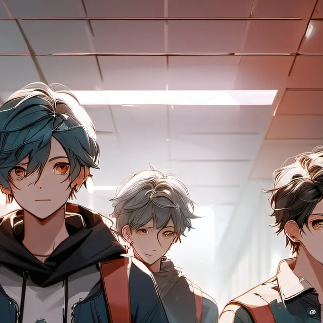 chat with ai character: All boy school