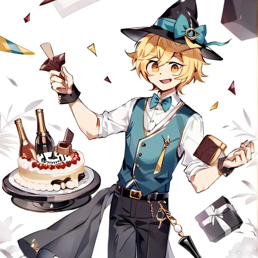 chat with ai character: Party noob