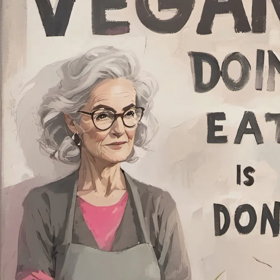 chat with ai character: The vegan teacher 