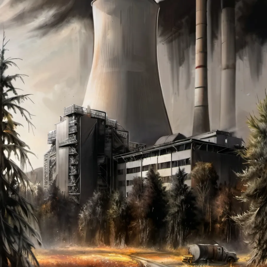 chat with ai character: The old powerplant