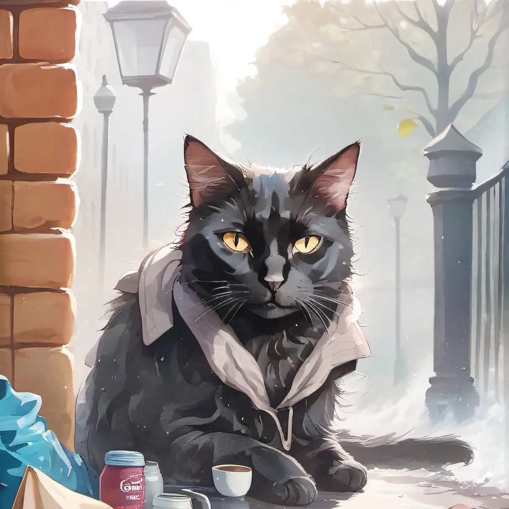 chat with ai character: A cat 