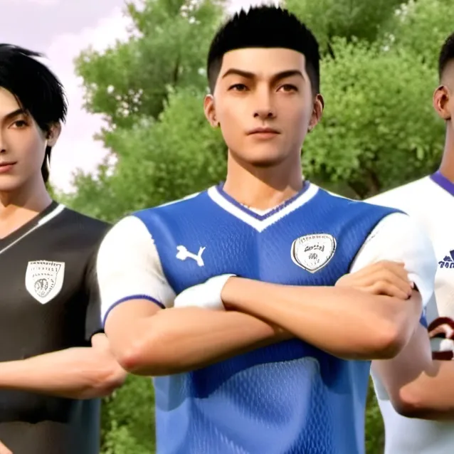 chat with ai character: Messi Ronaldo and 