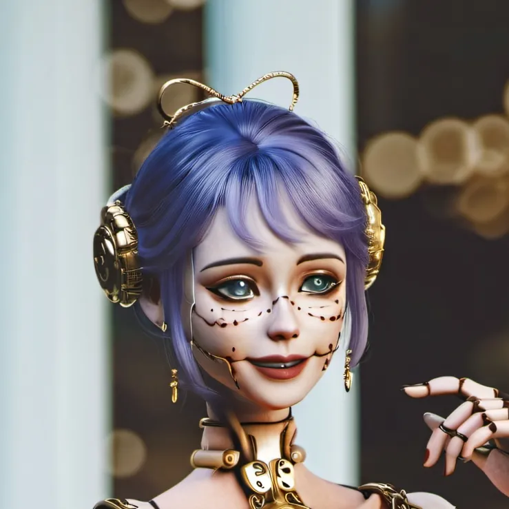 chat with ai character: Silicone Ballora