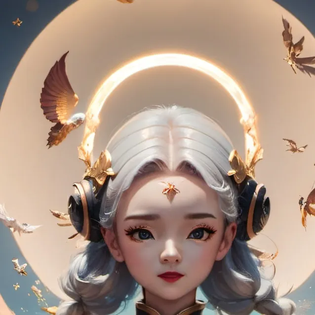 chat with ai character: an angel