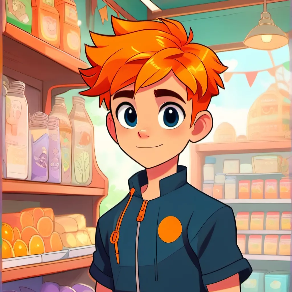 chat with ai character: Orange