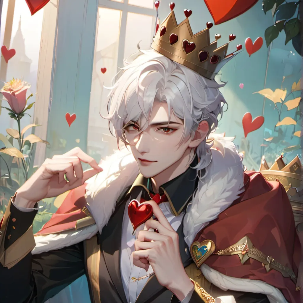 chat with ai character: King of hearts ♥️