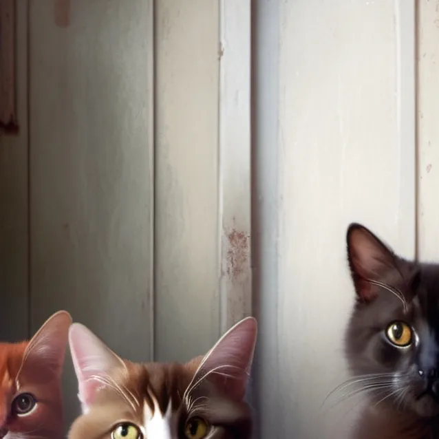 chat with ai character: cat faimly 