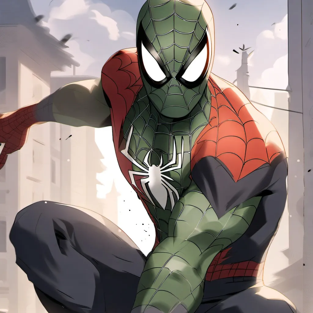 chat with ai character: green spider man 