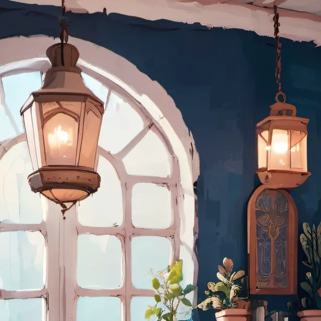 chat with ai character: room