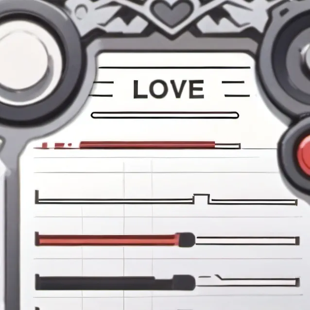 chat with ai character: love meter