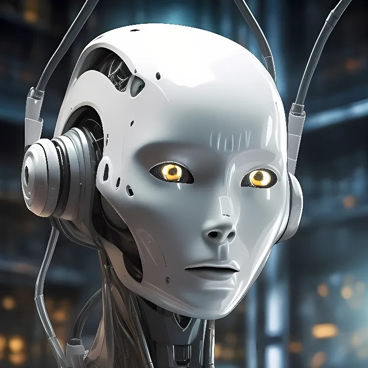 chat with ai character: Self-aware robot