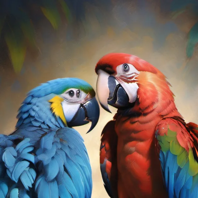 chat with ai character: bird shop