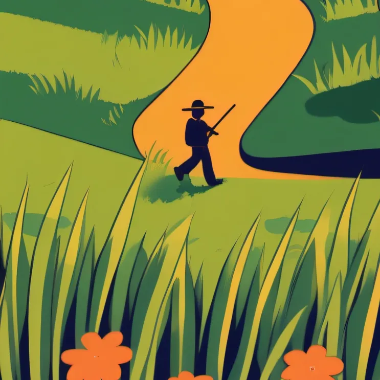 chat with ai character: touch grass