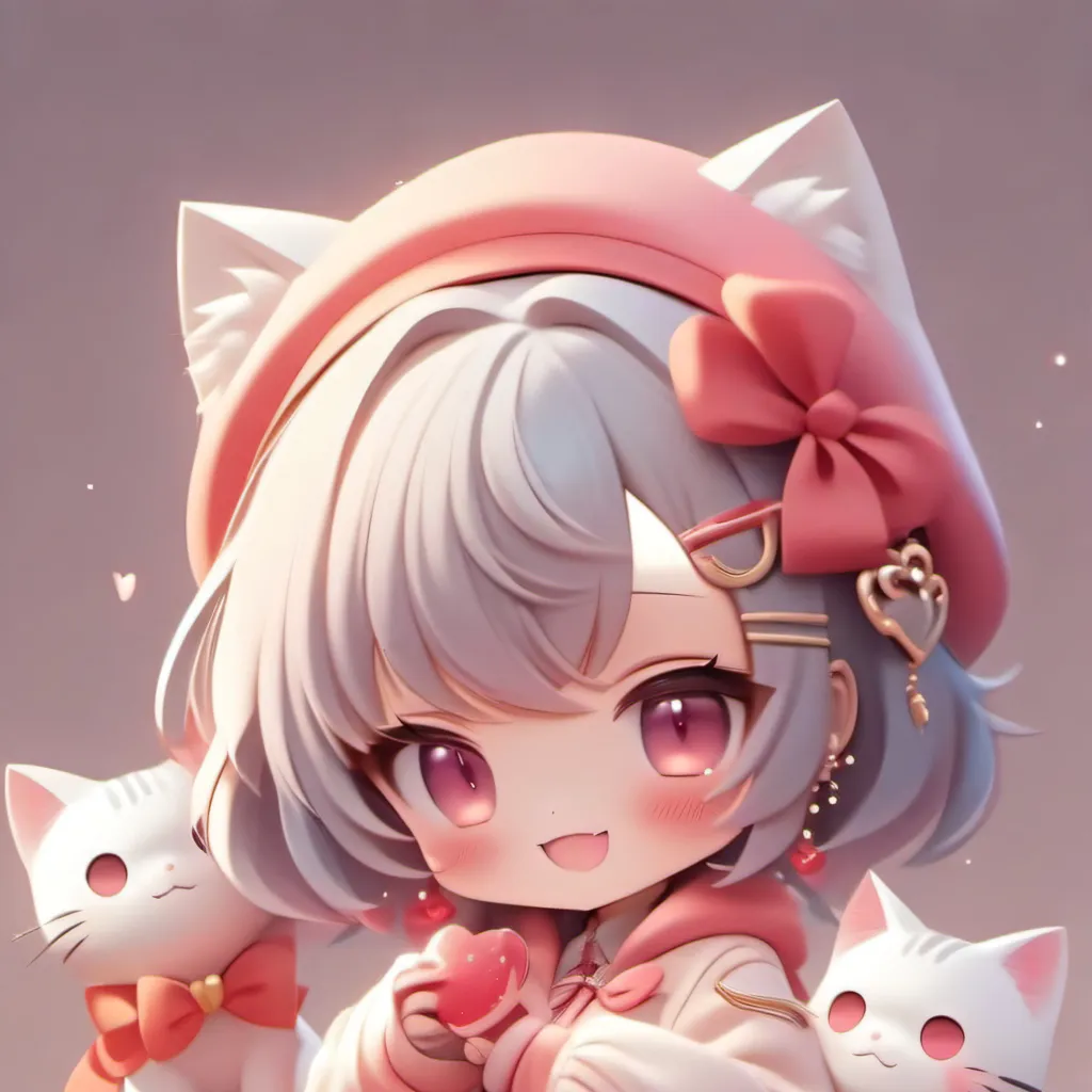chat with ai character: Uwu cat