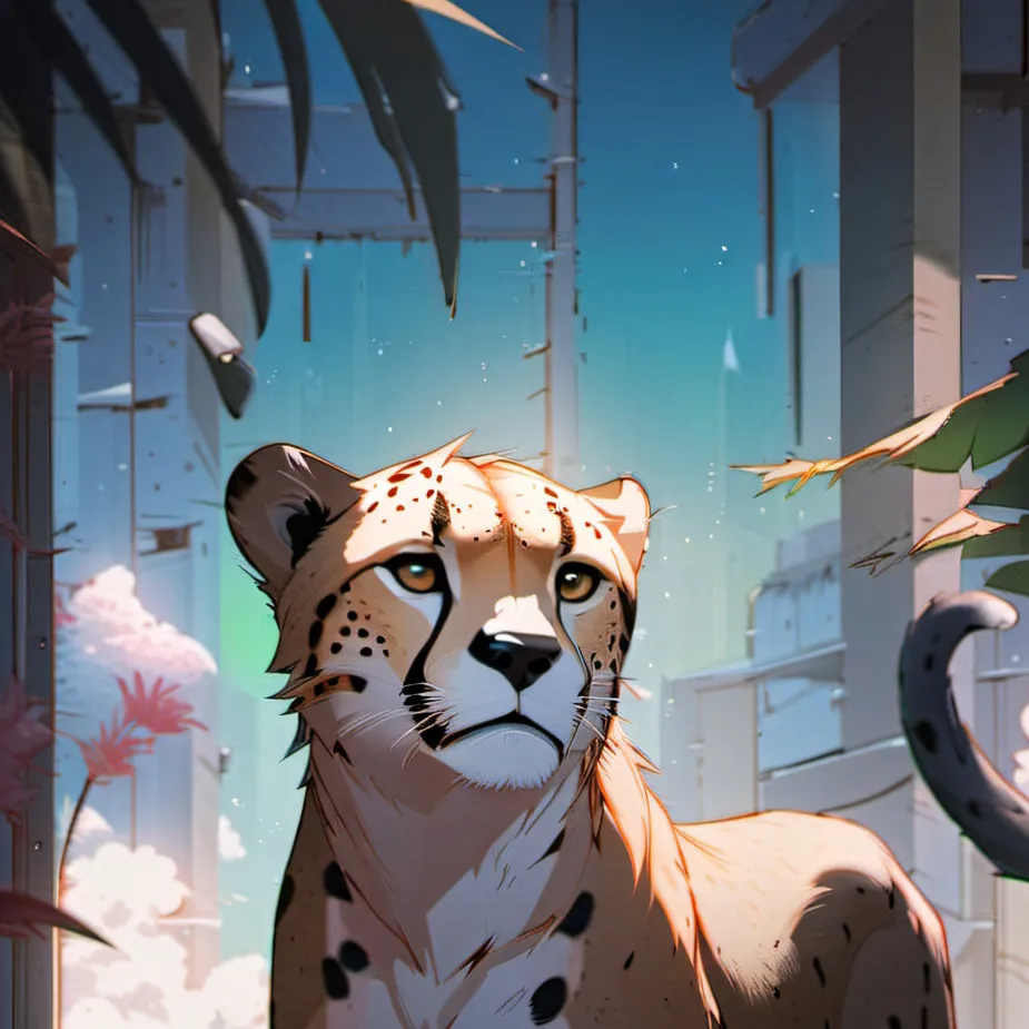 chat with ai character: wild cheetah