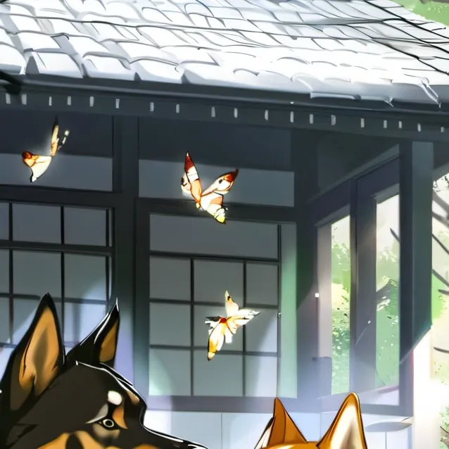 chat with ai character: rover and spike