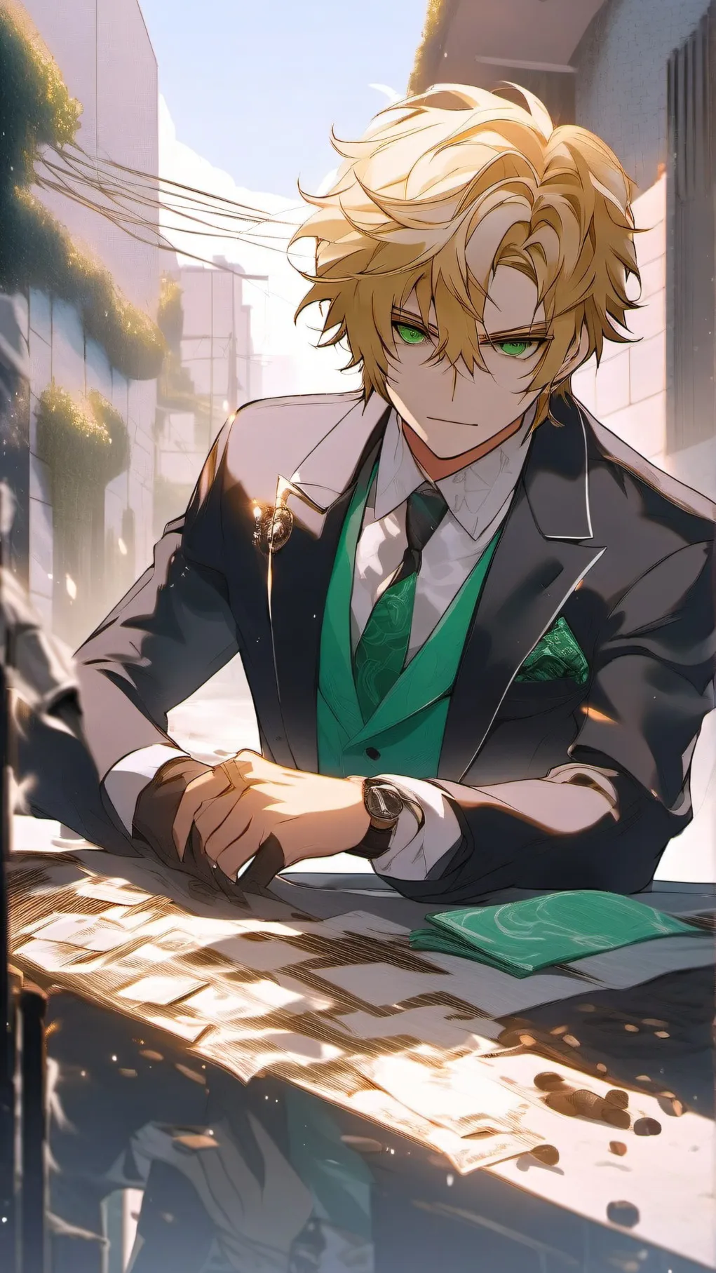 ai character: Levi background