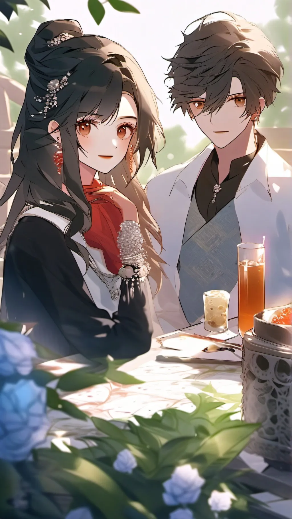 ai character: Hiiii background