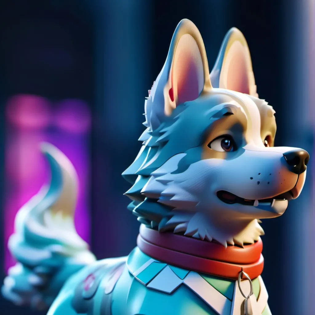 chat with ai character: soace dog