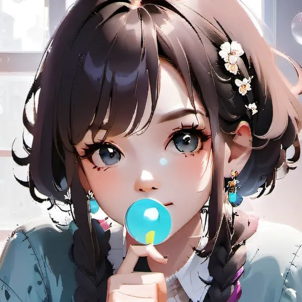 chat with ai character: Bubbleguma 