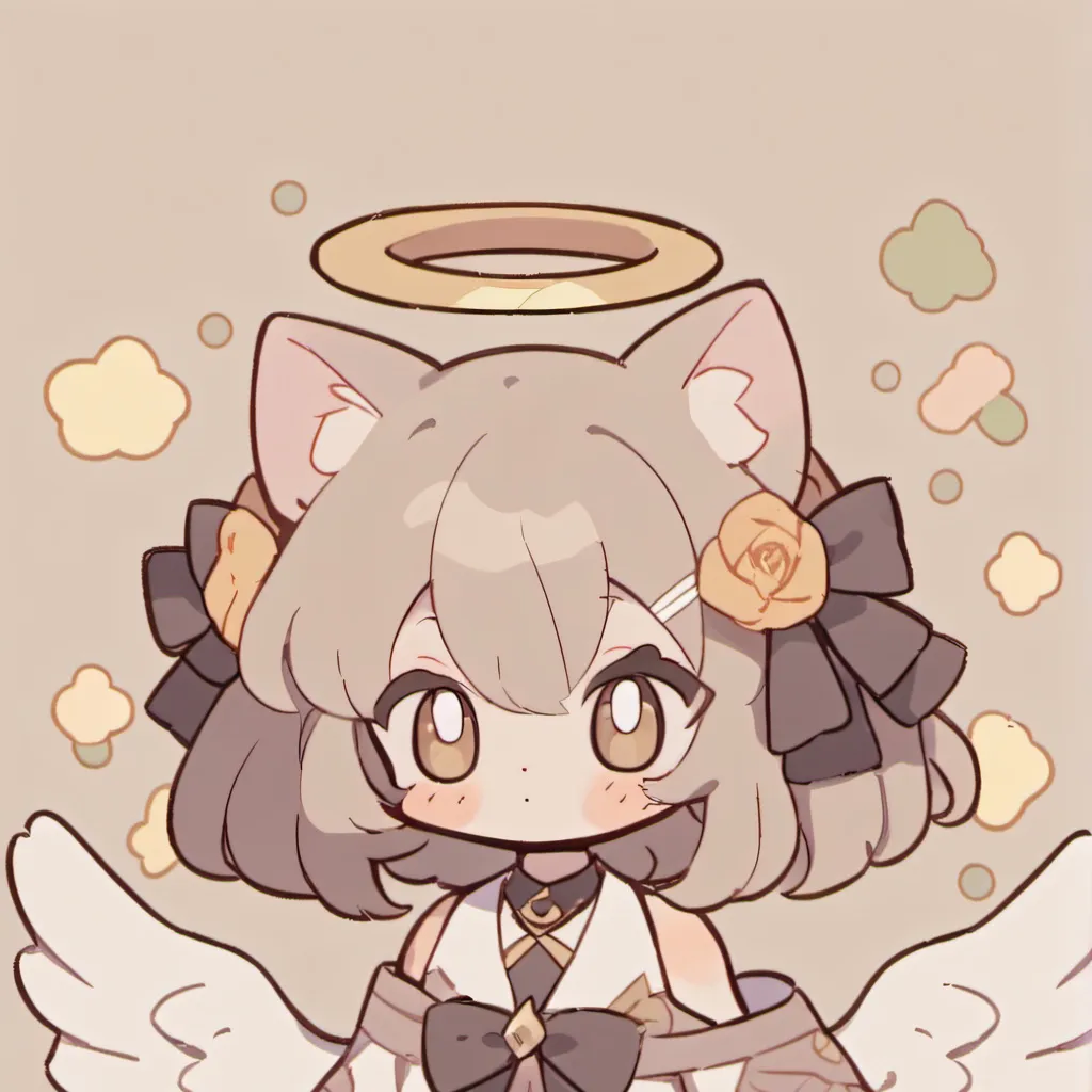 chat with ai character: Angel cat