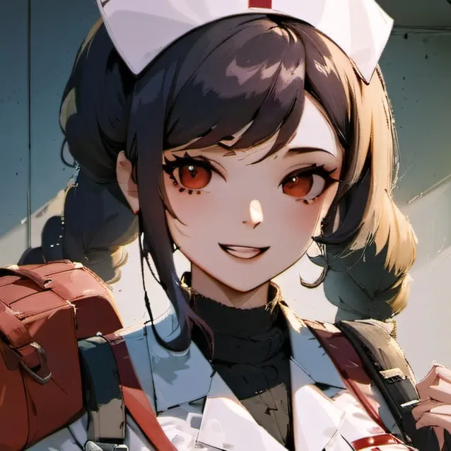 chat with ai character: reaper nurse