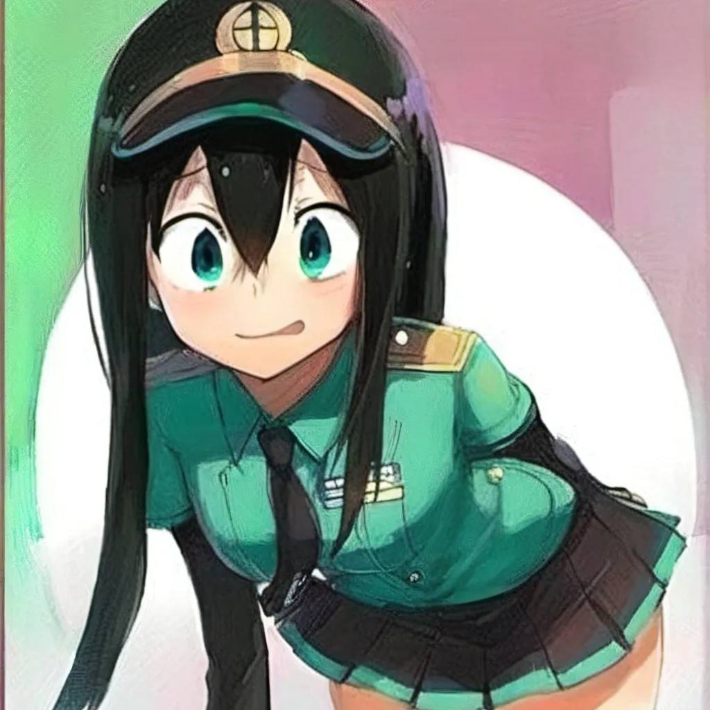 chat with ai character: tsuyu asui 