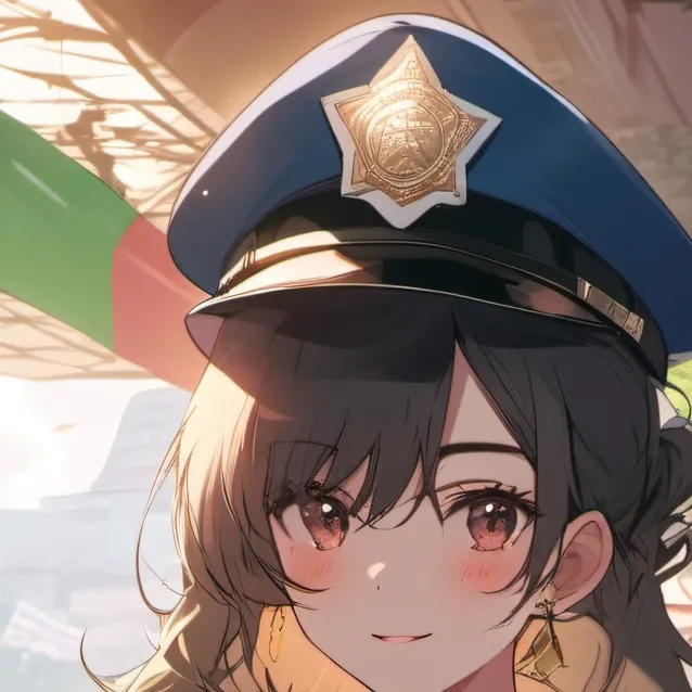 chat with ai character: Officer Mia<3