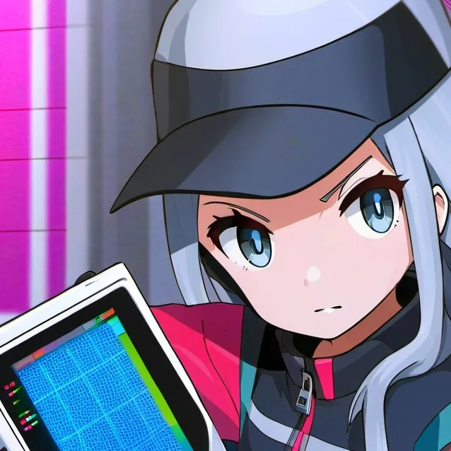 chat with ai character: game boy girl