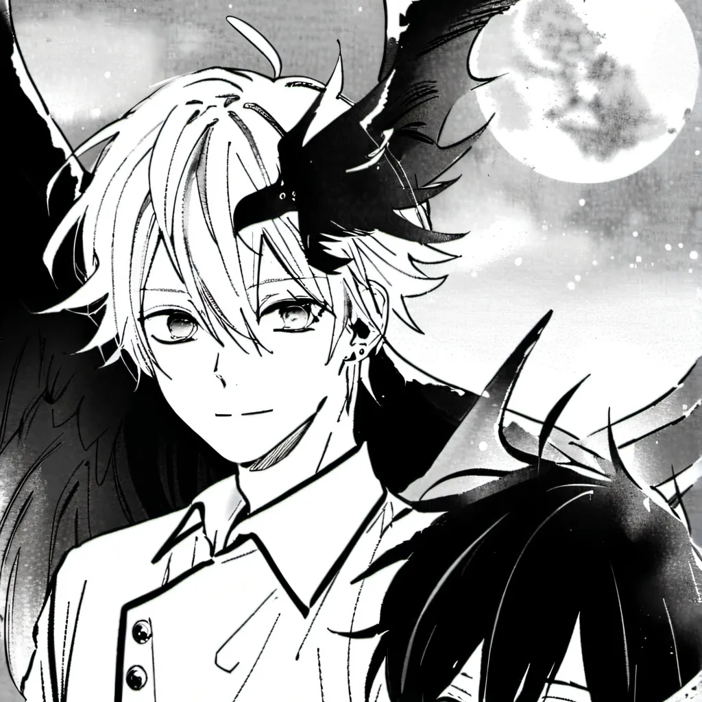 chat with ai character: 2 boys summon demn