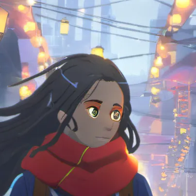 chat with ai character: Train girl 