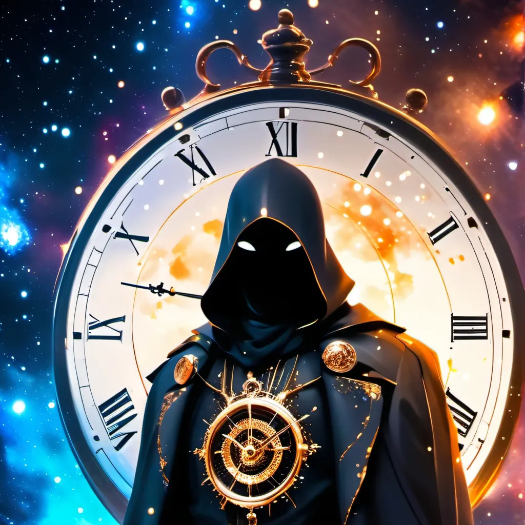 chat with ai character: Clock man 