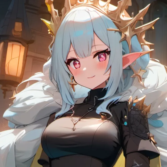 chat with ai character: blue slime queen