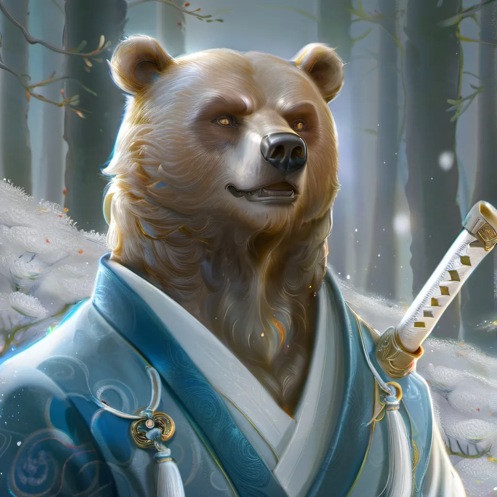 chat with ai character: Sam, The wise bear
