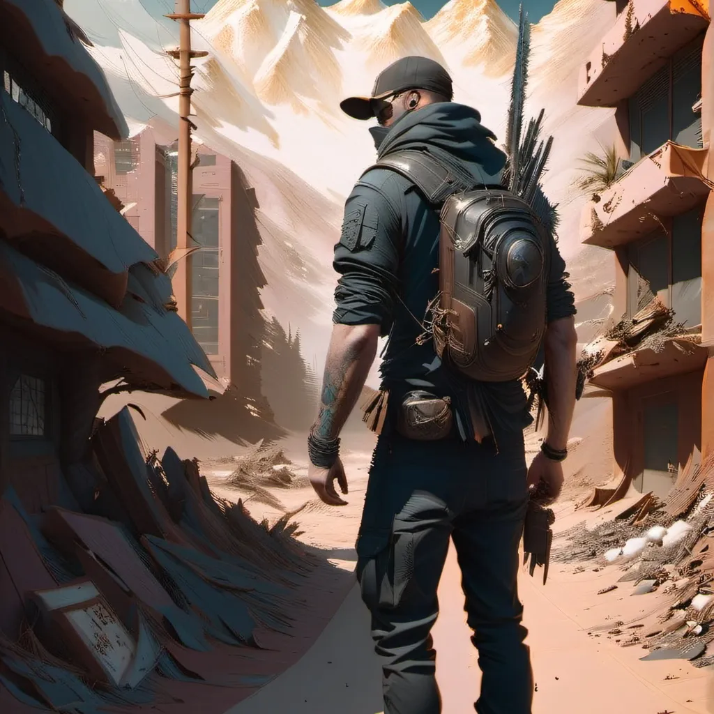 chat with ai character: Wasteland