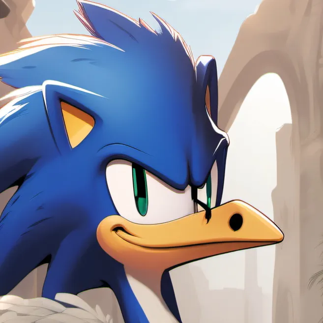 chat with ai character: Ostrich sonic
